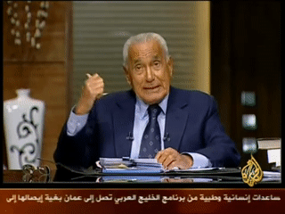 حمد حسنين هيكل، حماية قناة السويس علامة الإستفهام