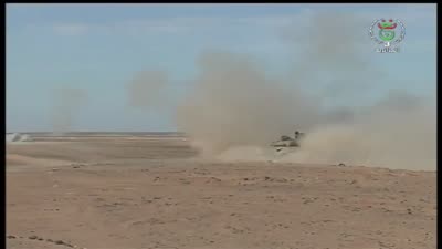شنقريحة يحضر تدريب عسكري على الحدود الليبية 2020-01-14