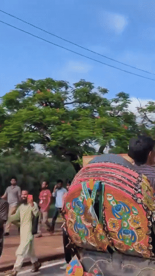 نهب قصر رئيسة وزراء بنجلادش، أغسطس 2024