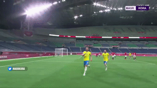 هدف البرازيل في مباراتها مع مصر، 31 يوليو 2021