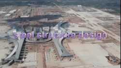 Steel structure space frame construction project