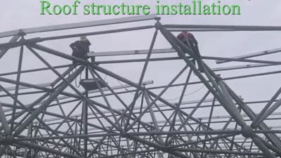 SAFS steel structure space frame building