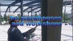 Factory warehouse workshop roof structure