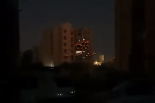 اشتباكات بالقرب من عمارات الطبي في العاصمة الليبية طرابلس في أعقاب اعتقال محمود حمزة، 14 أغسطس 2023