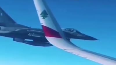 الناتو يطارد طائرة ركاب لبنانية لخطأ الطيار، 15 أغسطس 2021