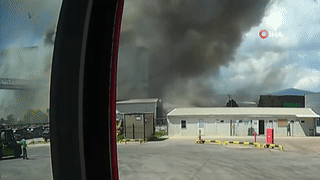 انفجار صوامع الغلال في ميناء درينجة، تركيا، 7 أغسطس 2023