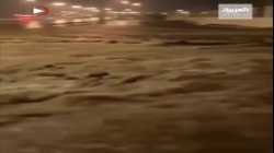 فيضانات اعصار شاهين بسلطنة عُمان 3/10/2021