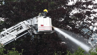 دمار كنيسة مارجرجس القبطية المصرية في كندا، أغسطس 2021