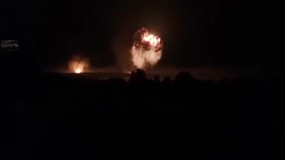 تفجير مستودع الأسلحة الثقيلة في تفير، روسيا، 18 سبتمبر 2024