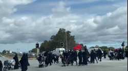 مسيرة الشيعة في بيرث، أستراليا تزامنا مع أربعينية الحسين، 17 سبتمبر 2022