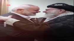 اللقاء الأخير لإسماعيل هنية وعلي خامنئي في طهران، يوليو 2024