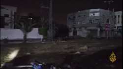 القصف الإسرائيلي لخزان المياه الرئيسي بتل الزعتر، شمال غزة، نوفمبر 2023