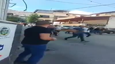 Israeli police shoot a protester in Deir al-Assad, 19 Jun 2021