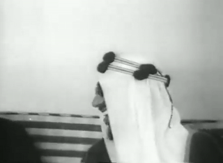 الملك سعود وابنته الأميرة دلال يستقبلان الرئيس كندي، الولايات المتحدة، يناير 1962