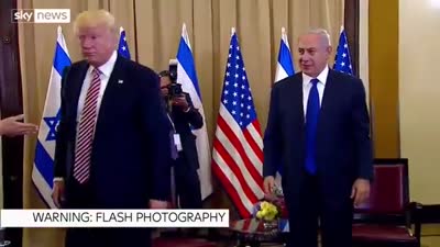 لقاء دونالد ترمب مع بنيامين نتنياهو في فلوريدا (26 يوليو 2024)