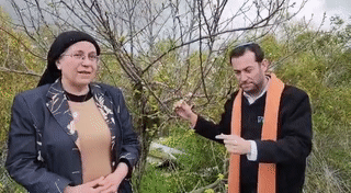 أوريت ستروك تحتفل بتراجع الكنيست بسن قانون العودة لشمال السامرة، 21 مارس 2023