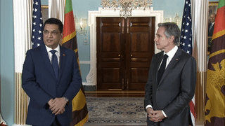 وزير الخارجية الأمريكي توني بلنكن يلتقي نظيره السنغافوري علي صبري، 2 ديسمبر 2022