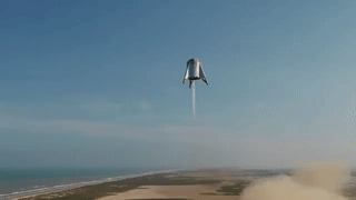 سپيس‌إكس تطلق مركبتها الفضائية وصاروخ المرحلة الثانية ستارهوبر في 27 أغسطس 2019