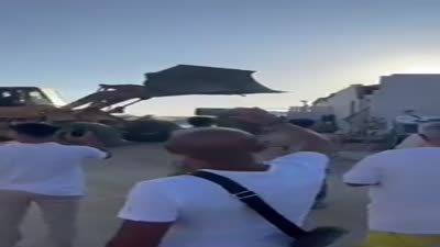 هدم مطعم لوسيدا في قرية هاسيندا باي الساحل الشمالي، 9 يوليو 2023