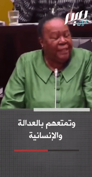 وزيرة خارجية جنوب افريقيا: لا صحة لادعاءات اسرائيل بشأن جرائم حصلت يوم 7 أكتوبر
