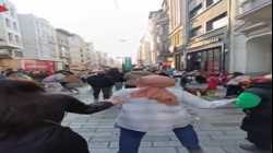 لحظة وقوع انفجار منطقة تقسيم 13 نوفمبر 2022