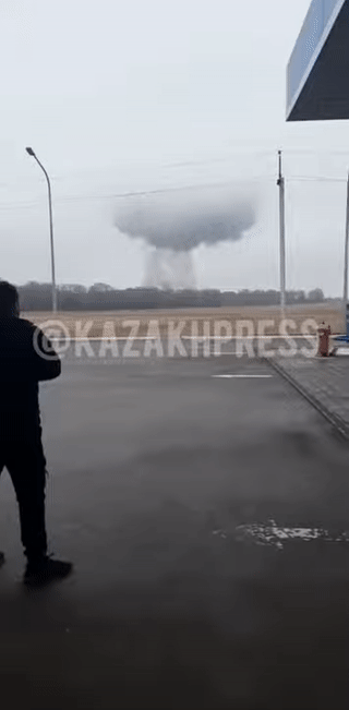 Military plane crashes in Kazakhstan