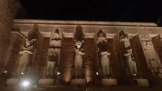 طريق الكباش بعد التطوير