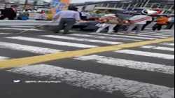 لحظة إطلاق النار على رئيس وزراء اليابان السابق شينزو آبي