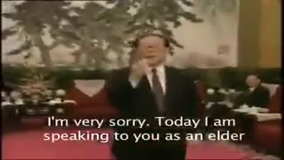 توبيخات الرئيس الراحل جيانگ زمين في الإعلام الصيني