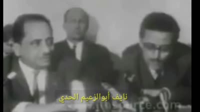 كلمة قحطان الشعبي، أثناء جلسات مفاوضات استقلال اليمن الجنوبي مع البريطانيين في جنيف