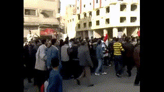 مظاهرة في 25 يناير 2011 بمصر