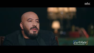 غادة عادل وطليقها مجدي الهواري في برنامج بصراحة على إم بي سي، ديسمبر 2021