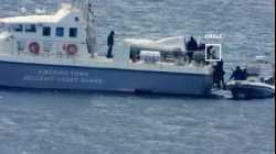 مركز لخفر السواحل اليوناني يدفع لاجئين لوسط البحر ويتركهم هناك _11-4-2023